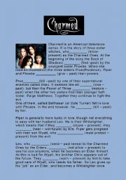 English Worksheet: Passive voice charmed