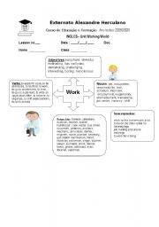 English Worksheet: Worksheet_jobs_introducing_vocabulary
