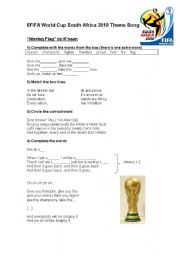 English Worksheet: FIFA World Cup South Africa 2010 Theme Song