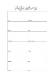 English Worksheet: Adjectives of personality and appearance