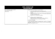 English Worksheet: Lesson Plan: some and any with house vocabulary