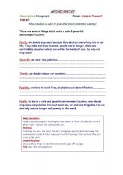 English Worksheet: Writing Essay Practice