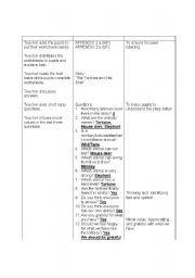 English Worksheet: Tortoise and His Shell