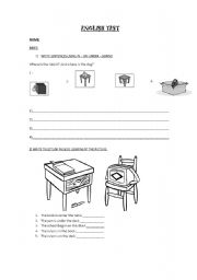 English worksheet: prepositions IN-ON-UNDER-BEHIND