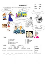 English Worksheet: Present Simple 