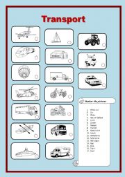 Transport Picture Dictionary