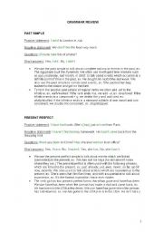 English Worksheet: Grammar review for 5th grade State School