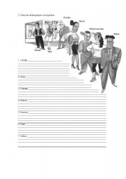 English Worksheet: Describing Clothes