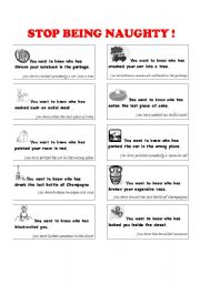 PRESENT PERFECT PLAYING CARDS