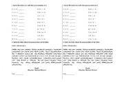 English Worksheet: PRONUNCIATION