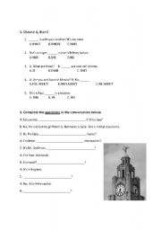 English worksheet: Test