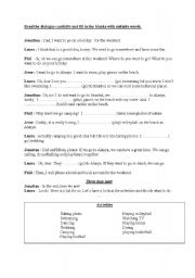 English Worksheet: would rather