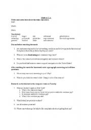 English Worksheet: Made in L.A.