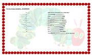 English worksheet: The Very Hungry Caterpillar - Crossword