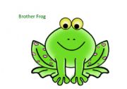English Worksheet: The Frog Family- FlashCards Set 2