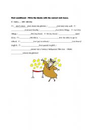 English worksheet: First Conditional gap fill and sentence match