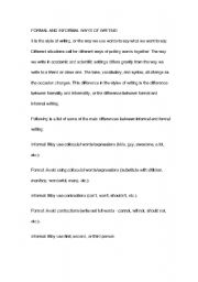 English Worksheet: worksheet