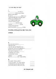 English worksheet: let me take my way