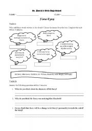 English Worksheet: Literature worksheet