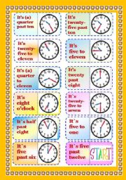 English Worksheet: Graminoes - part 3/3 - Telling Time