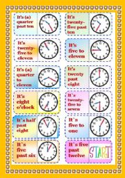 English Worksheet: Graminoes - part 3/3 - Telling Time