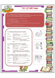 English Worksheet: The History Book