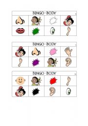 Body bingo 3