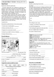 English Worksheet: Exercicios  tempos bsicos