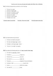 English Worksheet: clothes shopping