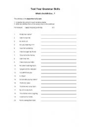 English worksheet: PRESENT  SIMPLE