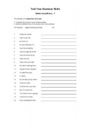 English Worksheet: PRESENT  SIMPLE