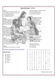 English Worksheet: Corinthians 13 - 2 part