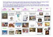 English Worksheet: special days : step 10 - St Lucys Day and Christmas.