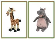 English Worksheet: Cute animal flashcards