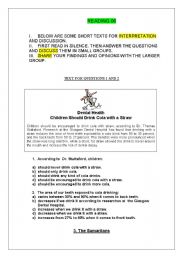 English Worksheet: READING 06