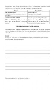 English worksheet: Charlie and the chocolate factory