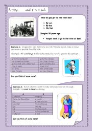 English Worksheet: used to do