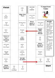 English Worksheet: Comparative Adjective Board Game