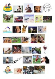 English Worksheet: Verbs - What is the doing word?