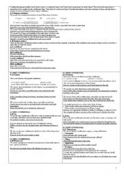 English Worksheet: Conditional