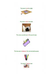 English worksheet: prepositions