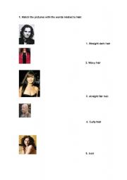 English Worksheet: Descriptions