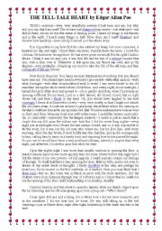 the tell tale heart text the tell tale heart text