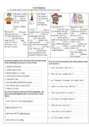 English Worksheet: Past Simple