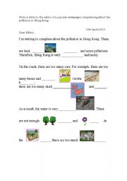 English worksheet: Being Green