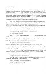 English Worksheet: Idiom practice