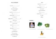 English worksheet: SONG: DO YOU LIKE BANANAS?