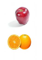 English Worksheet: FRUITS FLASHCARDS