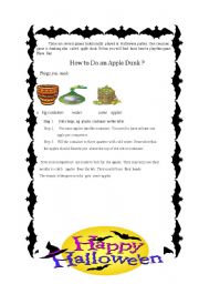 English worksheet: HALLOWEEN PLAY