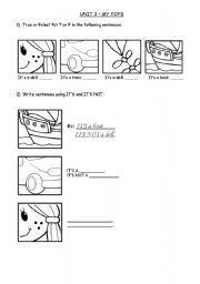 English Worksheet: toys